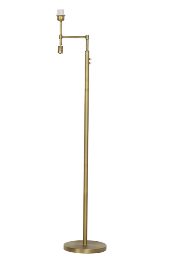 Klassieke brons armatuur met leeslampje Light & Living Montana - H 140 cm - Image 4