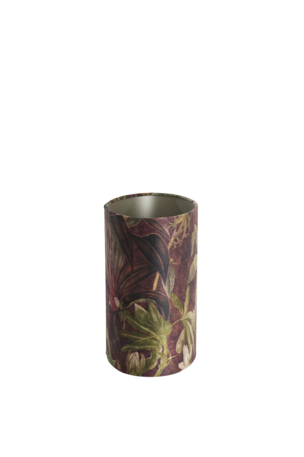 Bloemenprint lampenkap in kleur Light & Living Passion - H 25 cm - Image 4