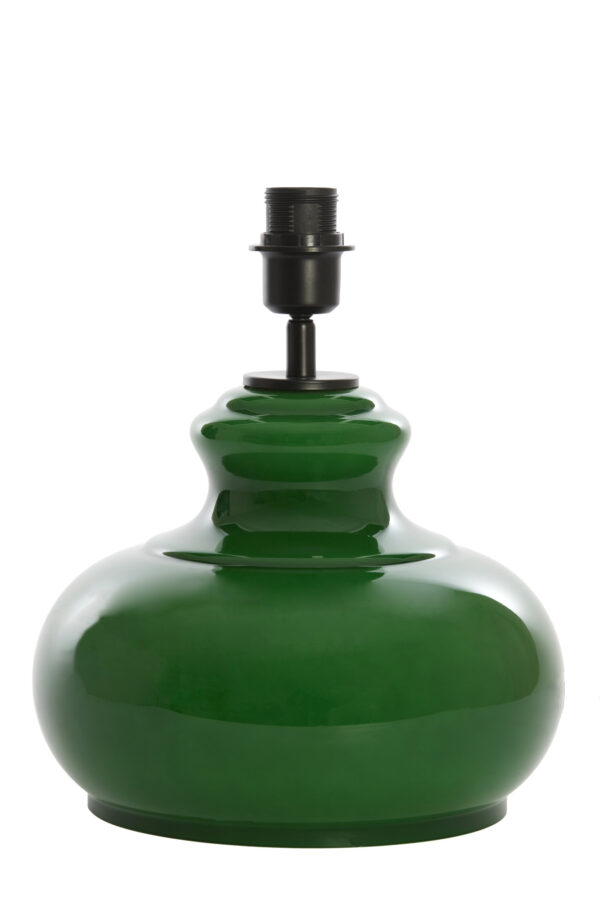Groene lampenvoet glanzend Light & Living Verde - H 33 cm - Image 2