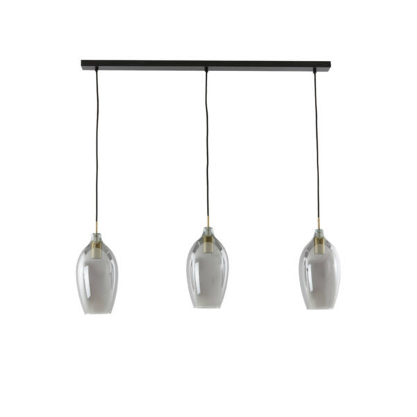 Trio glazen hanglamp modern Light & Living Lukaro - B 100 cm