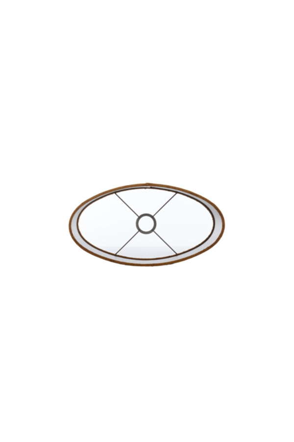 Goudkleurige lampenkap van fluweel Light & Living Gemstone - H 28 cm - Image 5