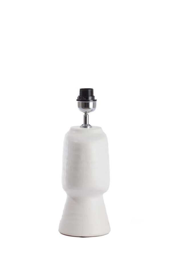 Design witte keramische lampenvoet Light & Living Gandoro - H 39 cm - Image 4