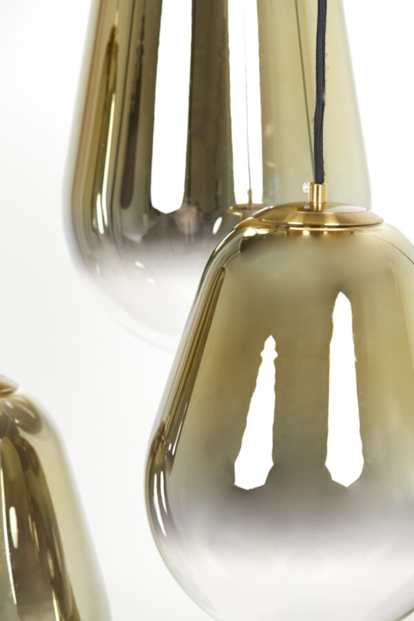 Hanglamp met meerdere glazen kapjes Light & Living Maeve - B 100 cm - Image 8