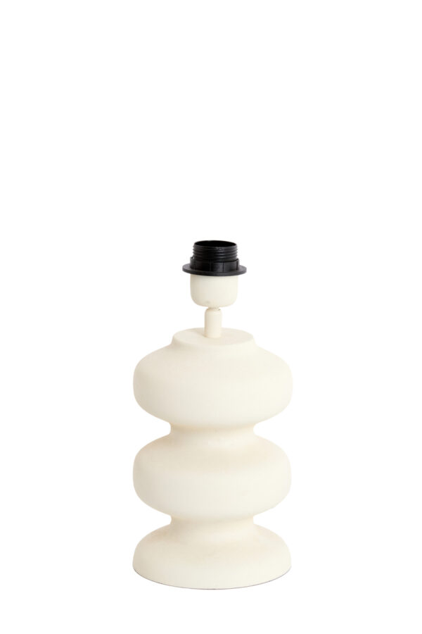 Keramische lampvoet beige Light & Living Soroca - H 24 cm - Image 2