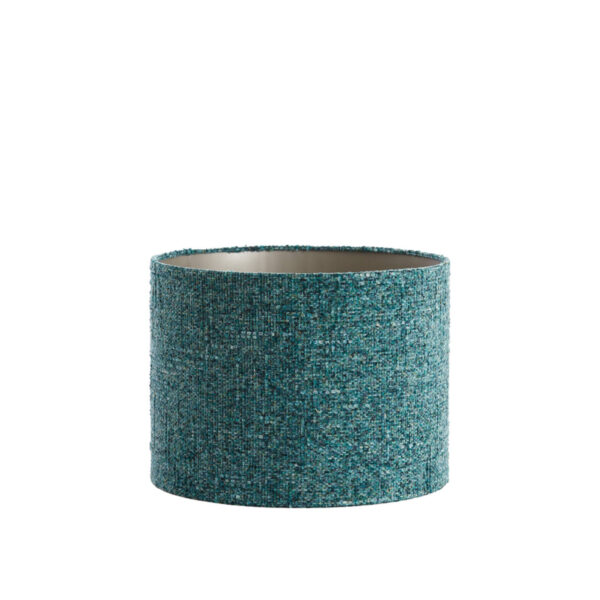 Stoffen lampenkap turquoise cilindervormig Light & Living Osire - Ø 40 cm
