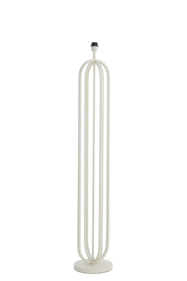 Moderne metalen lampvoet wit Light & Living Aster - H 140 cm - Image 2