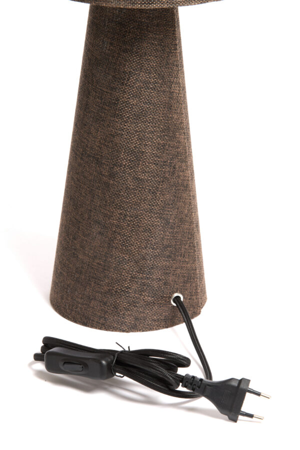 Bruine traditionele tafellamp Light & Living Micky - H 58 cm - Image 8