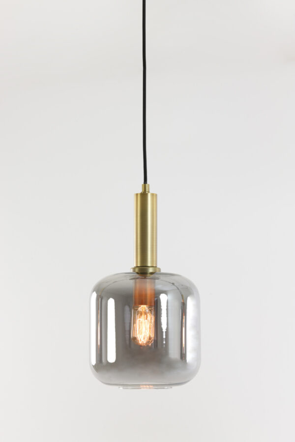 Glazen hanglamp met gouden fitting Light & Living Lekar - Ø 16 cm - Image 3