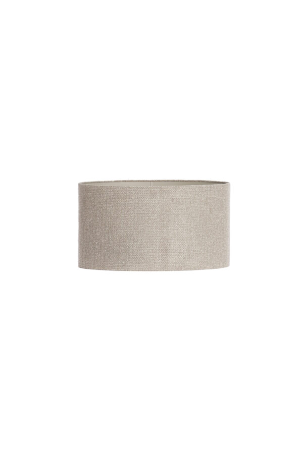 Cilindervormige stoffen lampenkap beige  Light & Living Brandy - H 25 cm - Image 2