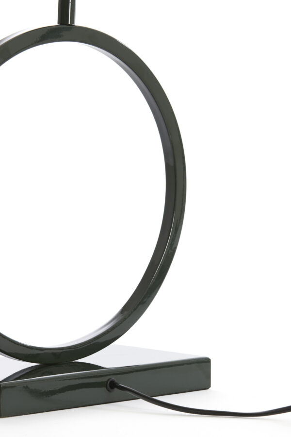 Zwarte metalen lampenvoet rond Light & Living Liva - H 43 cm - Image 6