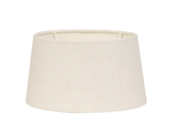 Originele crèmekleurige lampenkap van stof Light & Living Livigno - H 12 cm - Image 2