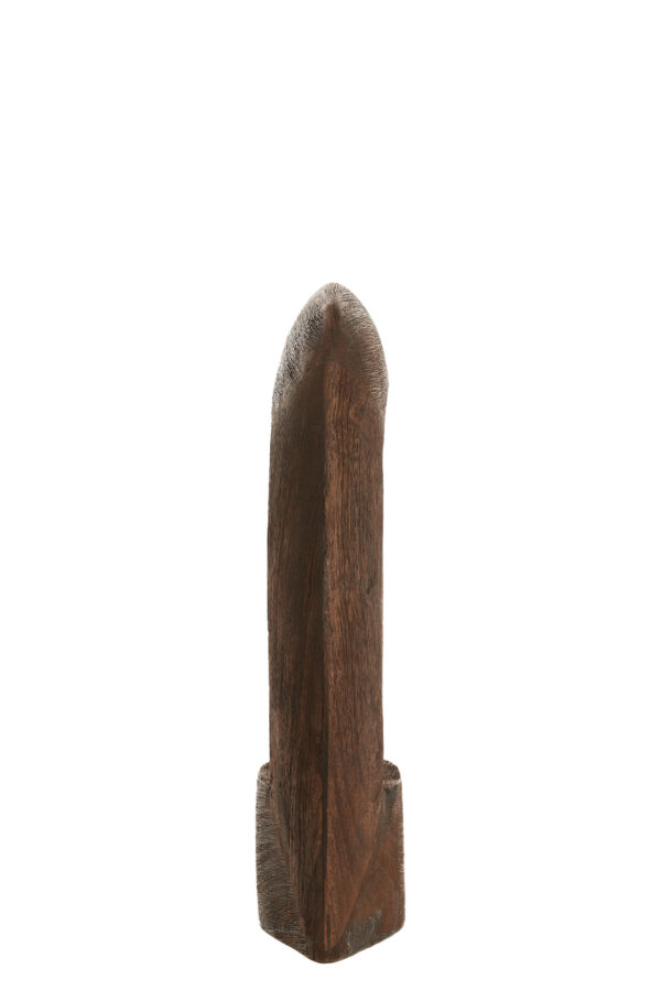 Moderne lampvoet van hout Light & Living Carini - H 35 cm - Image 4