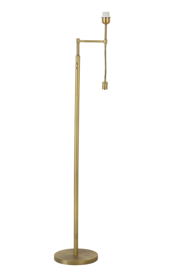 Goudkleurige vloerlamp frame Light & Living Calgary - H 138 cm - Image 3