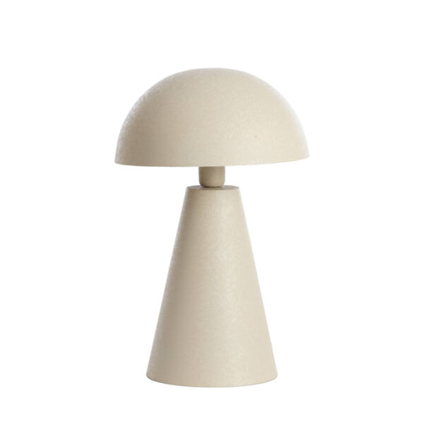 Beige tafellamp in moderne stijl Light & Living Surrina - H 49 cm