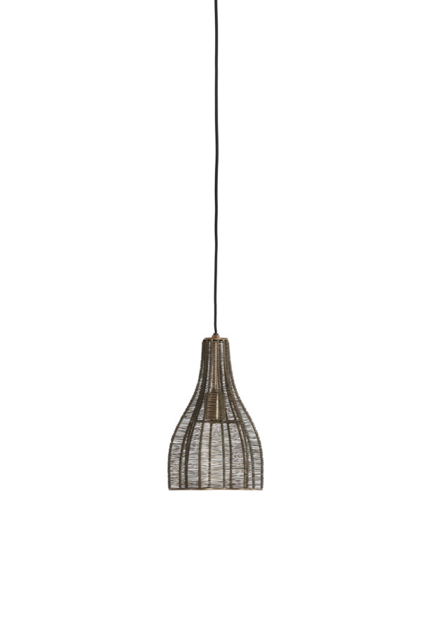 Hanglamp met metalen kooi ontwerp Light & Living Mariama - Ø 19 cm - Image 2