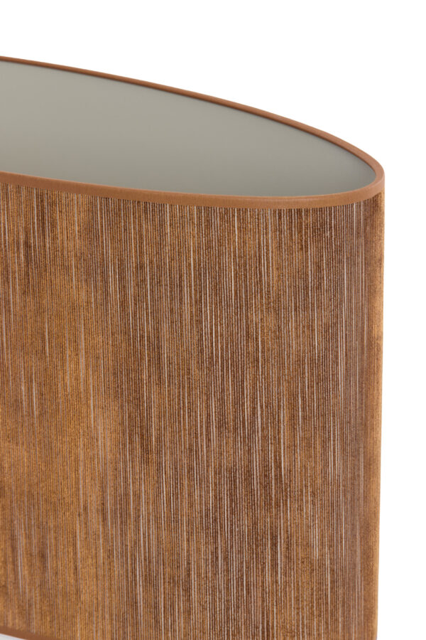 Brown cilindrical lamp shade Light & Living Penny - H 28 cm - Image 5