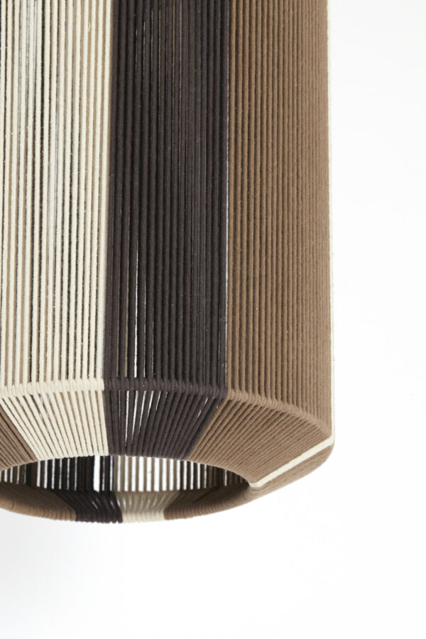 Bruine kartonnen hanglamp Light & Living Kozana - Ø 30 cm - Image 6
