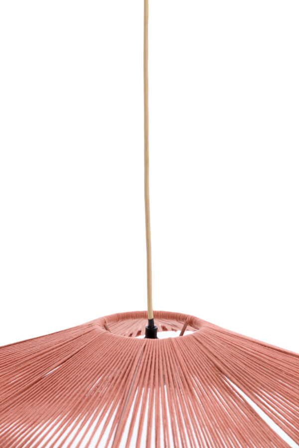 Roze hanglamp met golvend design Light & Living Rafa - Ø 70 cm - Image 5
