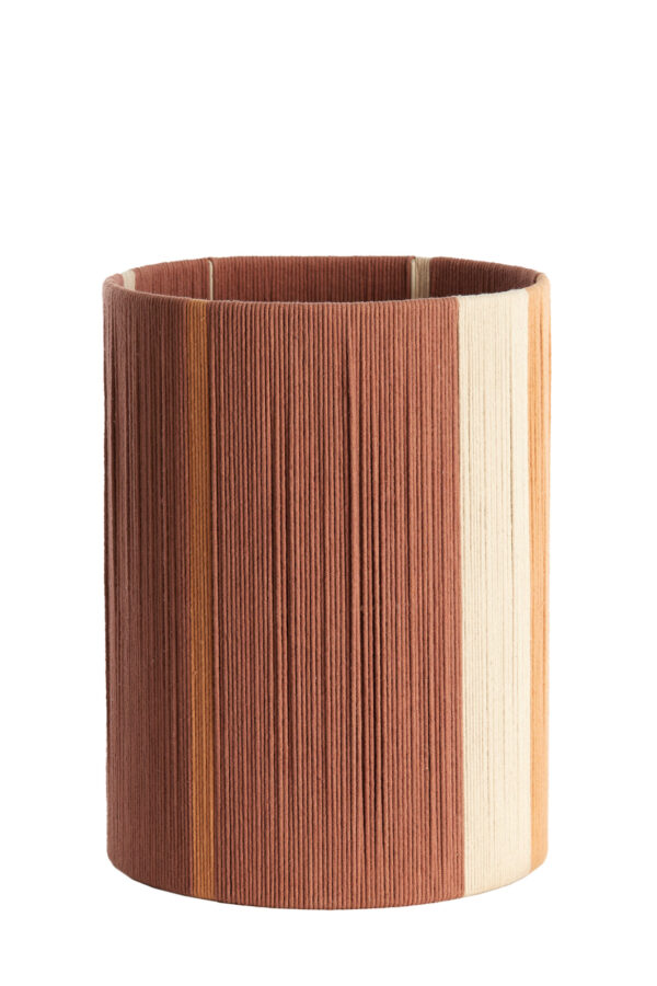 Stoffen lampenkap bruintinten Light & Living Medan - Ø 30 cm - Image 2