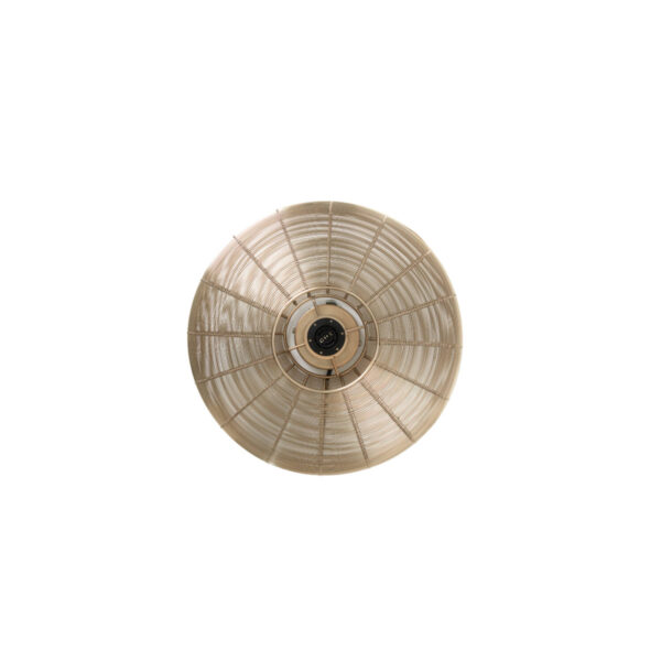 Cirkelvormige rieten hanglamp Light & Living Bahoto - B 40 cm
