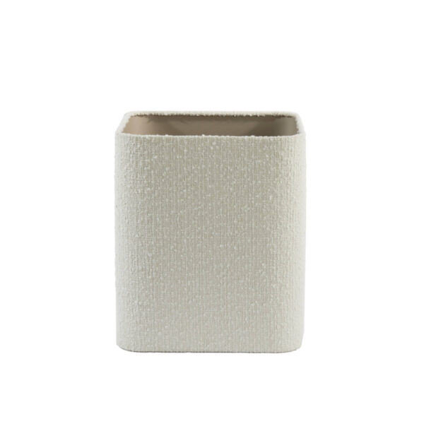 Rechthoekige stoffen lampenkap beige Light & Living Bolero - H 35 cm