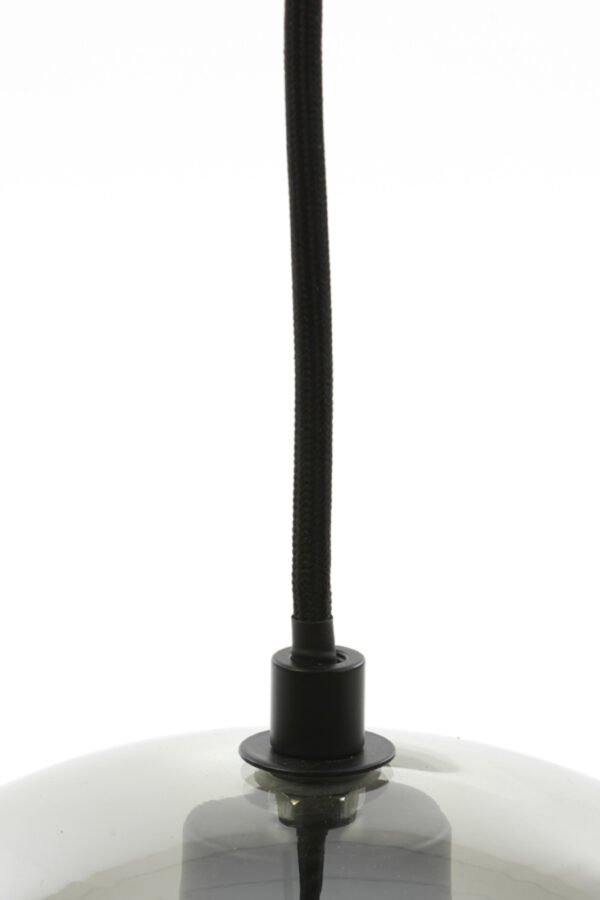 Bolvormige hanglamp van rookglas Light & Living Subar - Ø 25 cm - Image 6