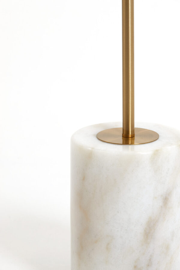 Klassieke vloerlamp met wit glazen bol Light & Living Medina - H 156 cm - Image 8