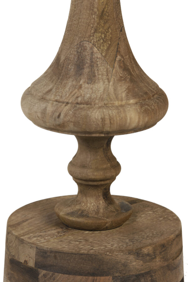 Klassieke lampvoet van hout Light & Living Ronin - H 135 cm - Image 5