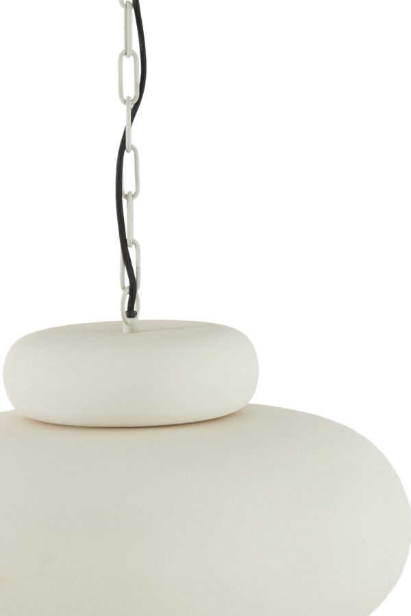 Moderne witte hanglamp minimalistisch Light & Living Neiva - Ø 46 cm - Image 3