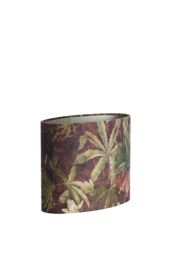 Bloemenprint lampenkap in kleur Light & Living Passion - H 25 cm - Image 3