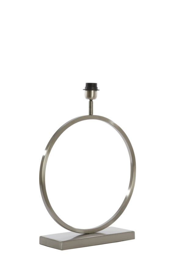 Modern metalen lampenvoet rond Light & Living Liva - H 52 cm - Image 3