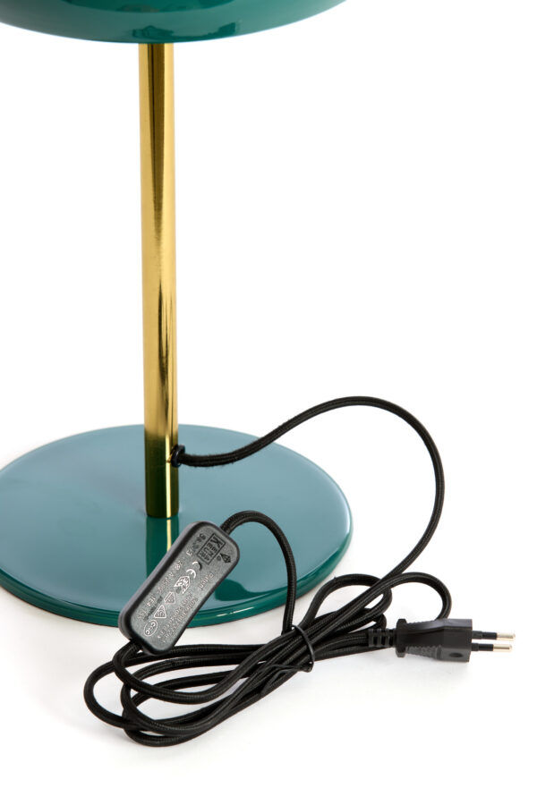 Groene glanzende bureaulamp Light & Living Surin - H 40 cm - Image 6