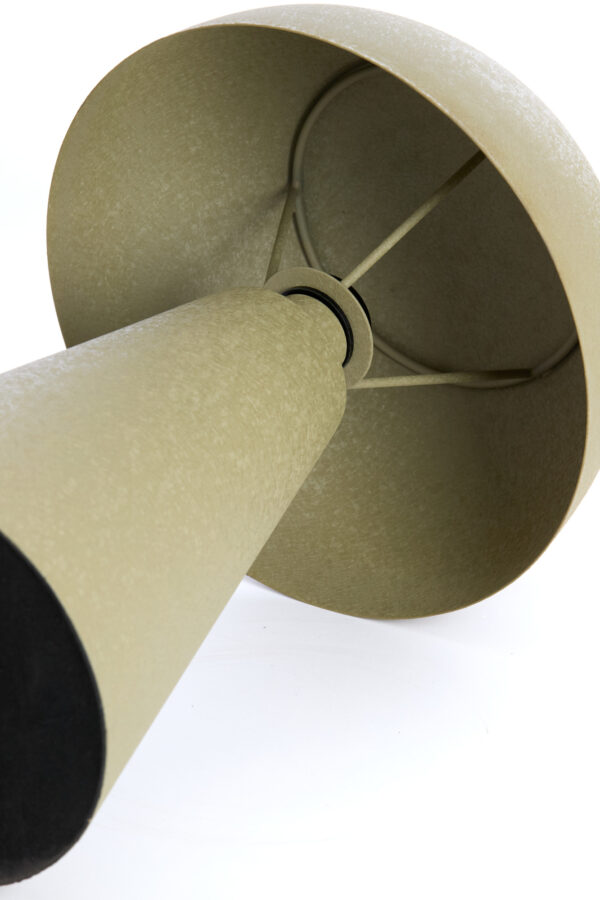 Groene cilindervormige bureaulamp Light & Living Surrina - H 49 cm - Image 6