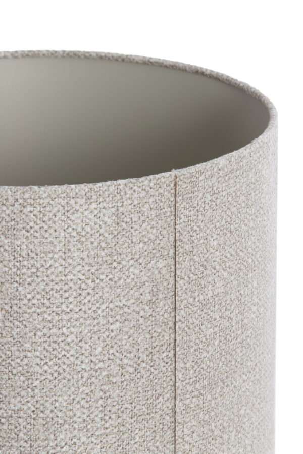 Beige lampenkap in cilindershape Light & Living Brandy - Ø 25 cm - Image 4