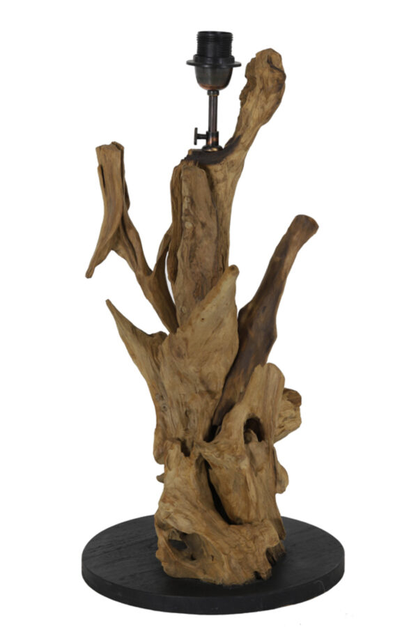 Houten lampenvoet Light & Living Arbanasi - H 63 cm - Image 3