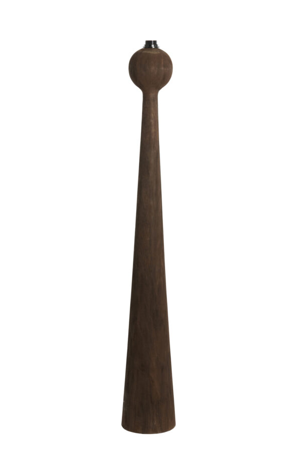 Bruine houten lampvoet Light & Living Festina - H 125 cm - Image 2