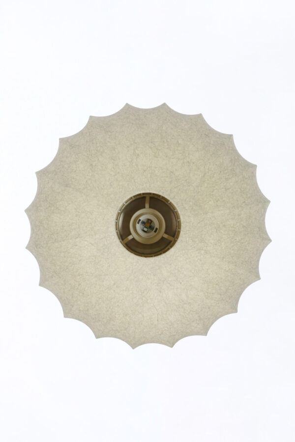 Plafondlamp rond beige met stoffen kap Light & Living Fay – B 40 cm - Image 7