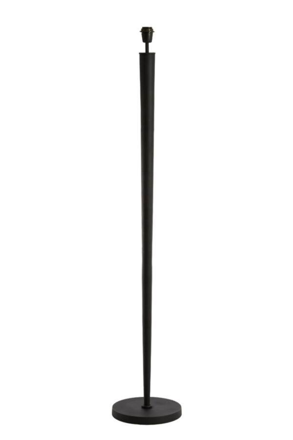 Zwarte lampvoet slank ontwerp Light & Living Vixen - H 151 cm - Image 2