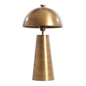Gouden tafellamp Light & Living Dita met moderne kap – H 52 cm