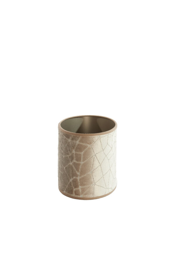 Beige stof lampenkap in cilindervorm Light & Living Kassei - H 22 cm - Image 4