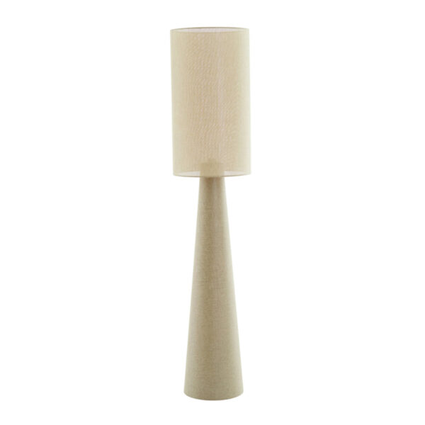 Sfeervolle vloerlamp met beige lampenkap Light & Living Micky - H 180 cm