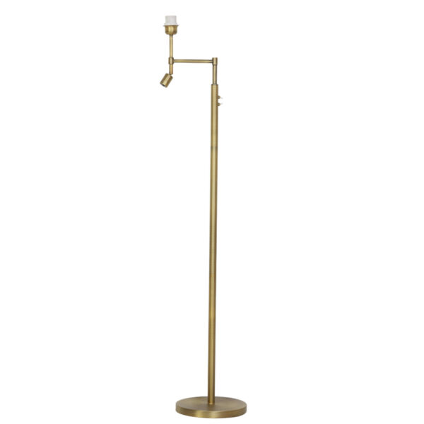 Klassieke brons armatuur met leeslampje Light & Living Montana - H 140 cm