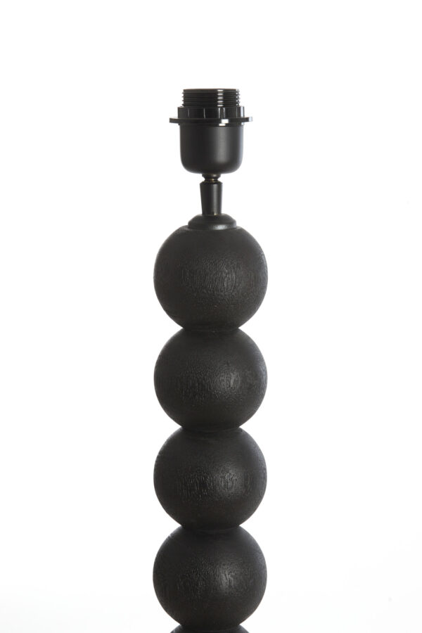Zwarte lampvoet bolvormig Light & Living Veglio - H 130 cm - Image 4