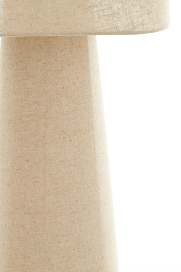 Vloerlamp van beige stof Light & Living Mikko - H 176 cm - Image 5