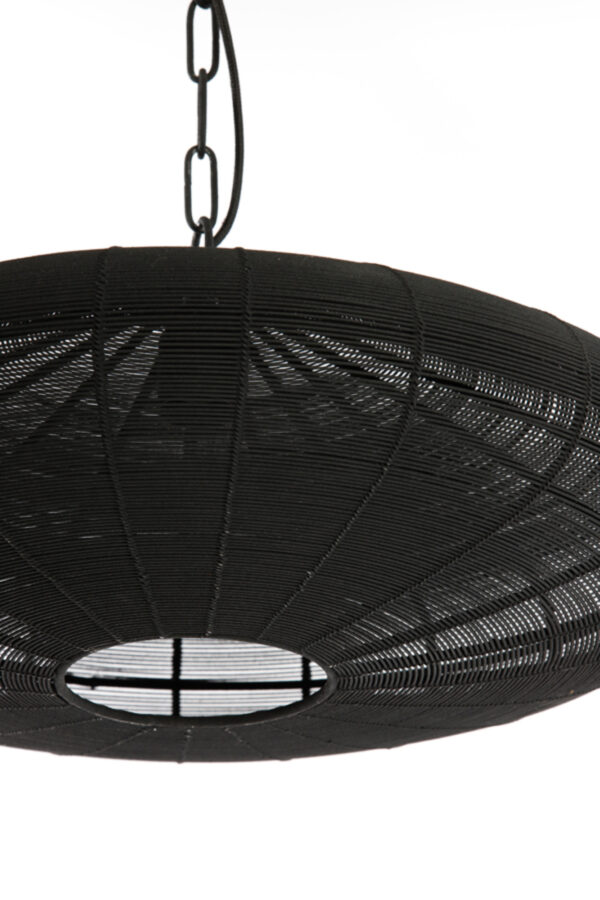 Zwarte ovale hanglamp modern Light & Living Bahoto - Ø 51 cm - Image 3