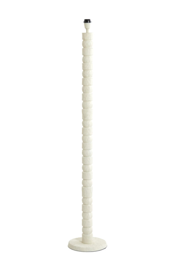 Moderne gevormde witte lampenvoet Light & Living Akti - H 146 cm - Image 2
