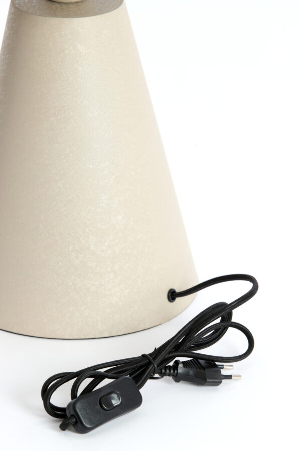 Beige tafellamp in moderne stijl Light & Living Surrina - H 49 cm - Image 4