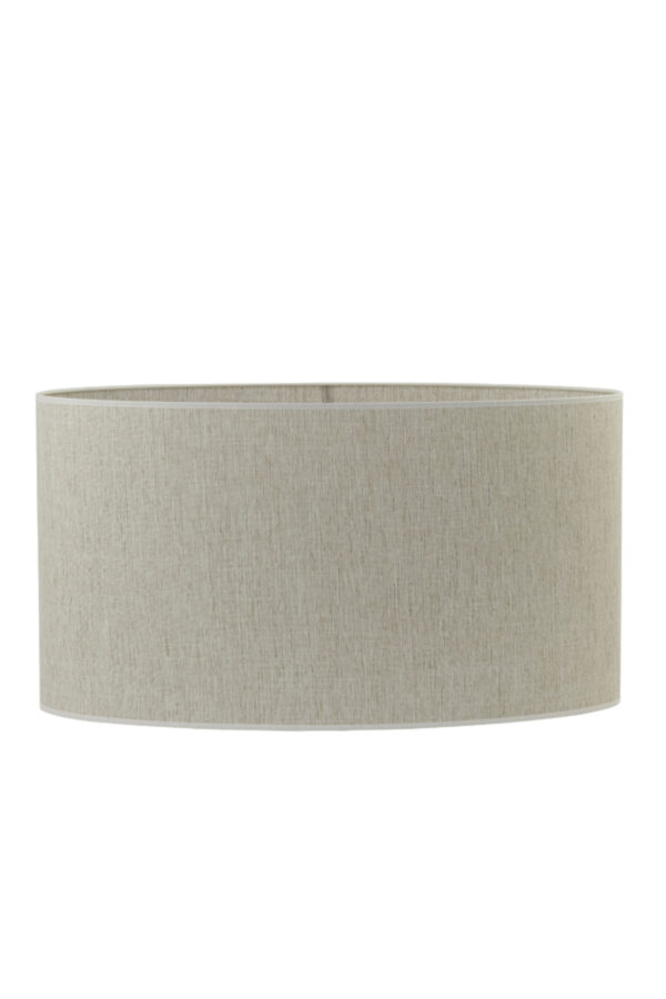 Beige stoffen lampenkap in cilinder vorm Light & Living Breska - H 32 cm - Image 2