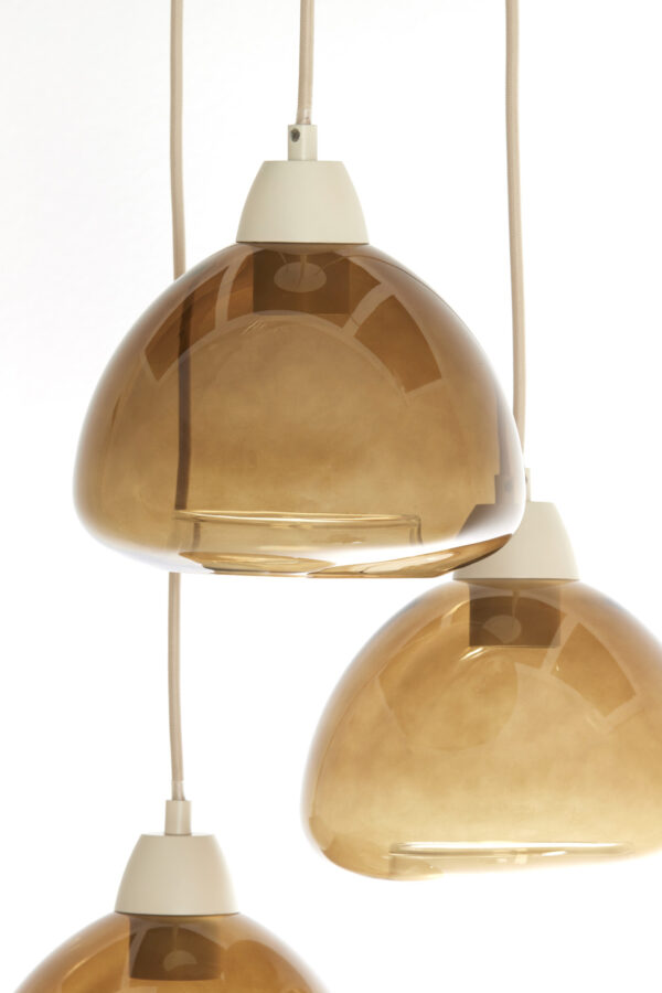 Glanzende gouden hanglamp compact Light & Living Bisho - B 30 cm - Image 4