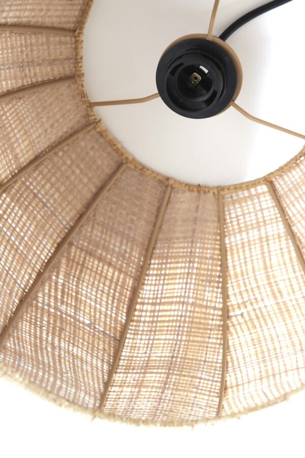 Natuurlijke rotan hanglamp in naturel tint Light & Living Rafaella - Ø 42 cm - Image 7